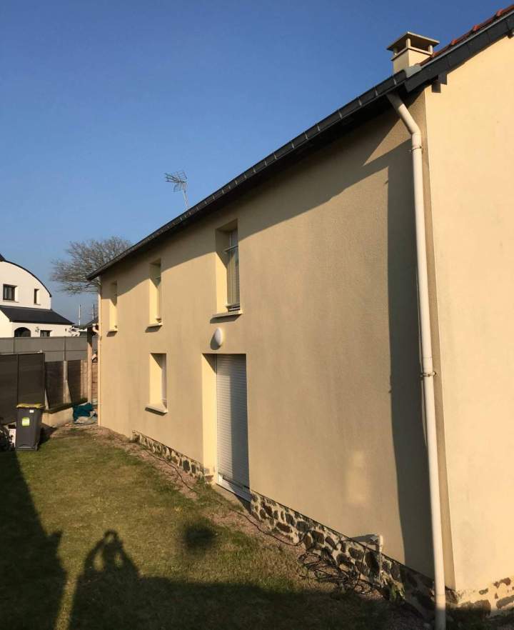 Peinture murs extérieurs Rennes