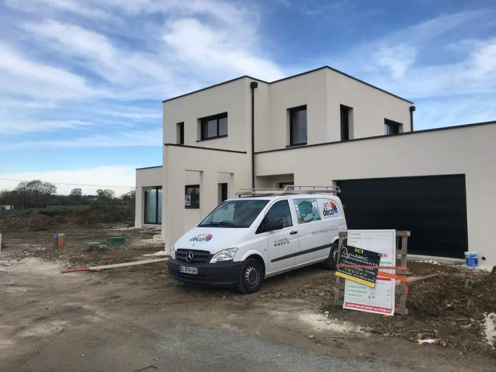 Peinture façade Rennes